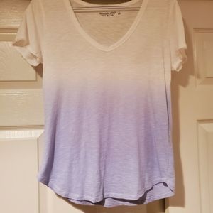 Abercrombie Blue Ombre T Shirt. Size Small.